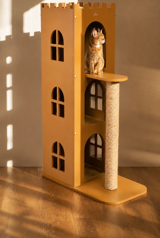 HAÜS Tower cat tower